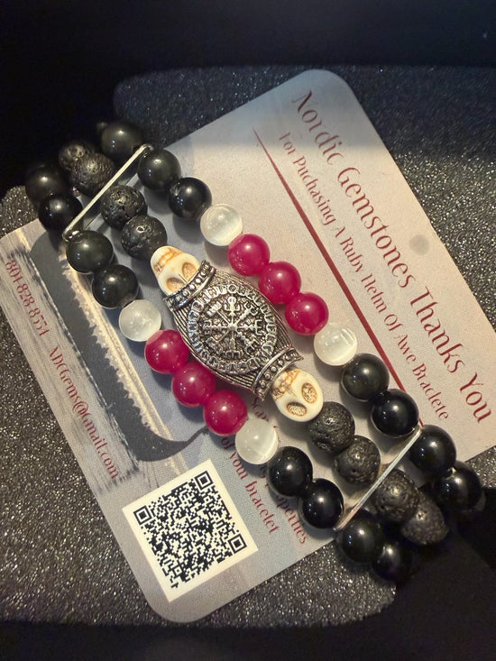 Ruby Ascendant — Talisman of Fire, Fate & the Warrior’s Compass